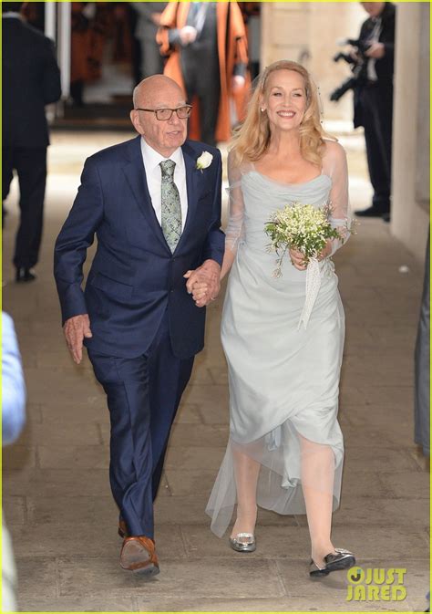 rupert murdoch and jerry hall get married again wedding pics photo 3598011 wedding pictures