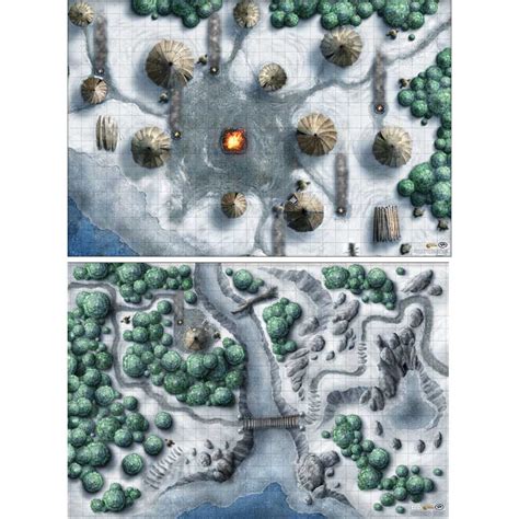 Dandd Icewind Dale Rime Of The Frostmaiden Map Set Gf972805