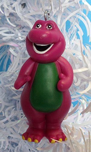 Barney Christmas Ornaments Featuring 4 Barney Ornaments With Barney Bj