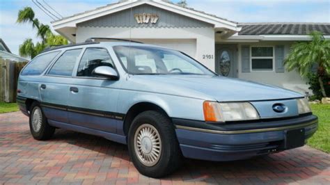 1986 Ford Taurus Gl Station Wagon 82k Miles Clean Carfax 1 Owner For Sale