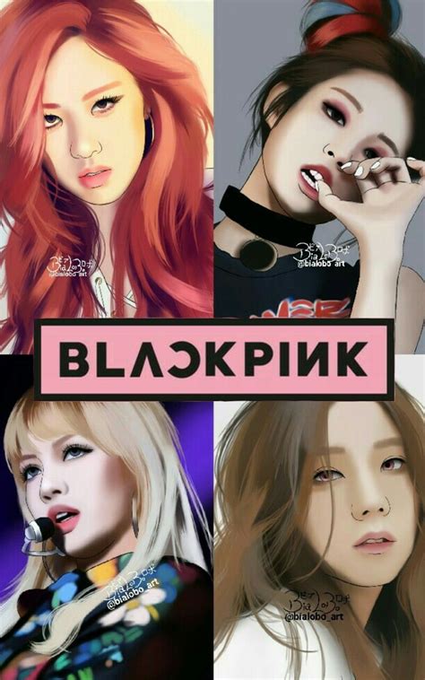 Cute fanart illustrations of blackpink ♥ approx. Blackpink Fanart - INFO DAN TIPS