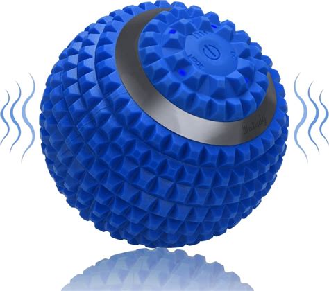 Vibrating Massage Ball Wolady 4 Speed High Intensity Fitness Yoga Massage Roller Relieving
