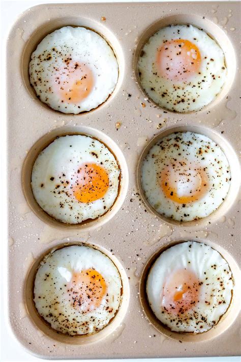 Oven Baked Eggs In A Muffin Tin The Toasted Pine Nut