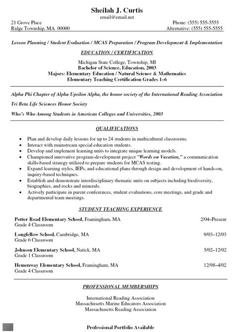 Free download resume example for students in word format. Resume Examples For Grade 9 Students | Teacher resume ...