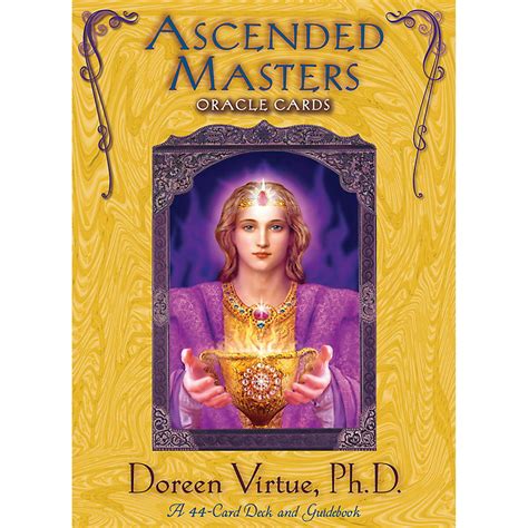 Ascended Masters Oracle Cards 44 Card Deck And Guidebook Walmart