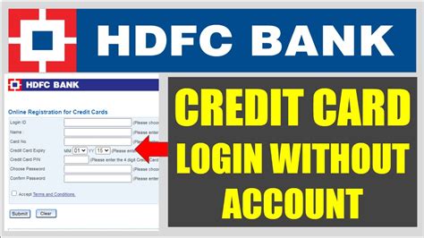 Check spelling or type a new query. How to create HDFC credit card user id and password | Login HDFC credit card net banking first ...