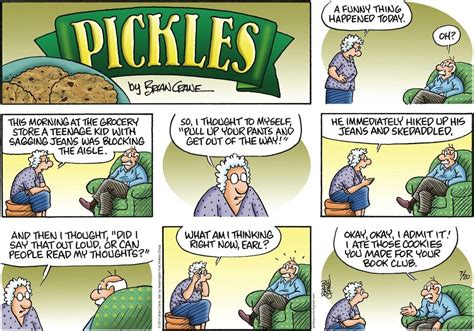Pickles By Brian Crane July 20 2014 Via Gocomics Pickles I Love