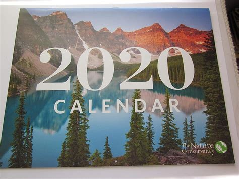 2020 Calendar The Nature Conservancy Size 11 X 8 12