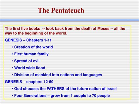 Ppt Old Testament History And Structure Powerpoint Presentation Id