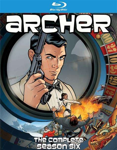 Archer The Complete Season Six Blu Ray Dvd Empire