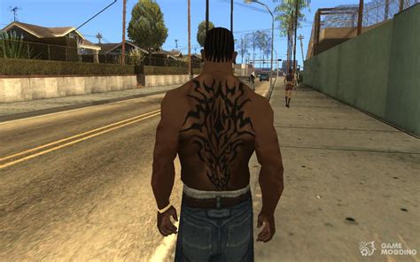 Tribaldragon Tattoo For Gta San Andreas
