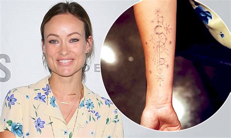 Olivia Wilde Tattoo Olivia Wilde S New Tattoo The Meaning Behind It