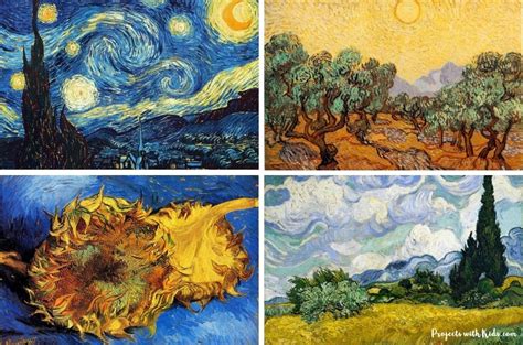 Paint A Stunning Van Gogh Masterpiece Using Forks Projects With Kids