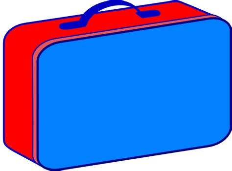 Red And Blue Lunchbox Clip Art At Clker Com Vector Clip Art Online