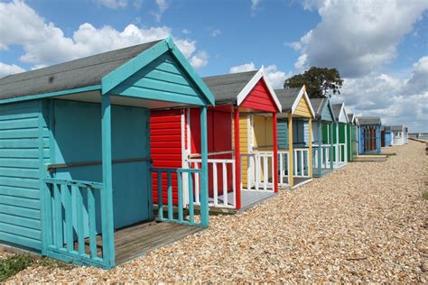 Beach Huts At Calshot Hampshire My Happy Place Happy Places