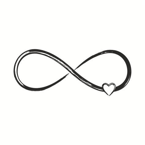 Infinity Heart Sign Symbol T Idea Infinity Symbol T Shirt