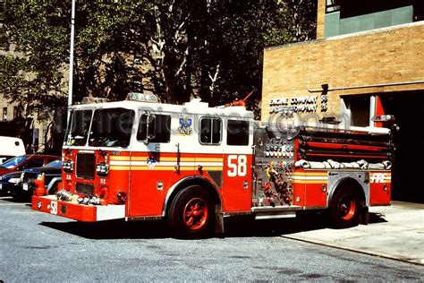 Engine 58 1993 Seagrave 1000500 Shop Sp9330 Fdny Fire Trucks