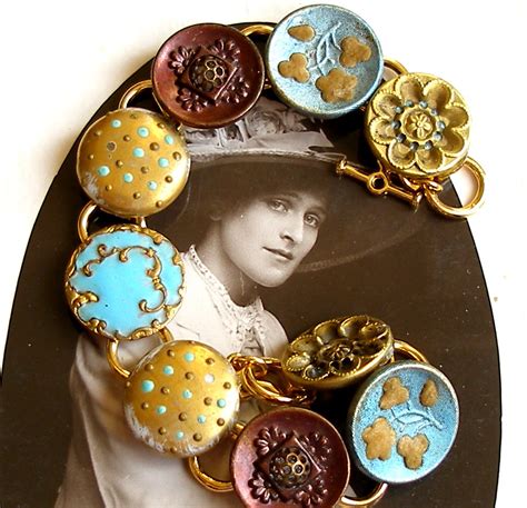 Versallies 1800s Vintage Victorian Button Bracelet Flickr