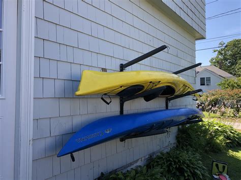 G Kayak Outdoor Kayak Storage Rack Adjustable Wall Mount