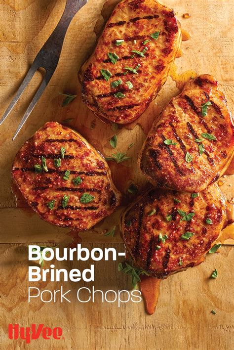 I used this recipe several years ago for thick iowa chops and remembered it as being a bit salty. Bourbon Brined Grilled Pork Chops in 2020 | Chicken and veggie recipes, Pork, Pork recipes