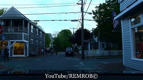 Driving Edgartown Main Street Marthas Vineyard Youtube