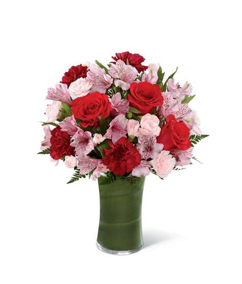 Third party providers have sole financial responsibility for their products and services. The FTD® Love In Bloom™ Bouquet | Pink flower arrangements ...