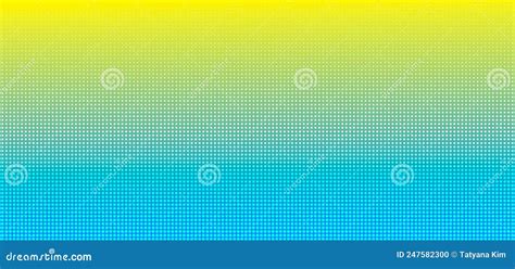 Light Blue Yellow Vector Background Illustration In Halftone Style