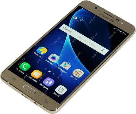Смартфон Samsung Galaxy J7 2016 Sm J710fn Gold 16 Гб купить цена