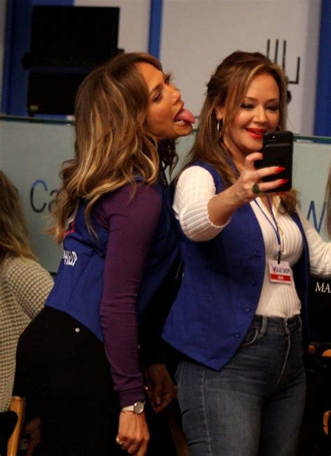 Jennifer Lopez And Leah Remini Snap Selfies On Set Of New Film See