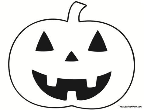 Pumpkin Halloween Countdown Craft Template For Kids