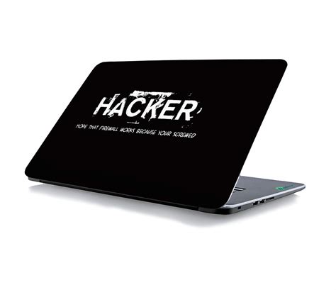 Radanya Hacker Laptop Skin Sticker Multicolor Computers