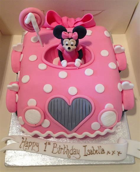 Minnie Mouse First Birthday Cake Minnie Minnie Mouse Birthday Cakes Minnie Mouse Cake