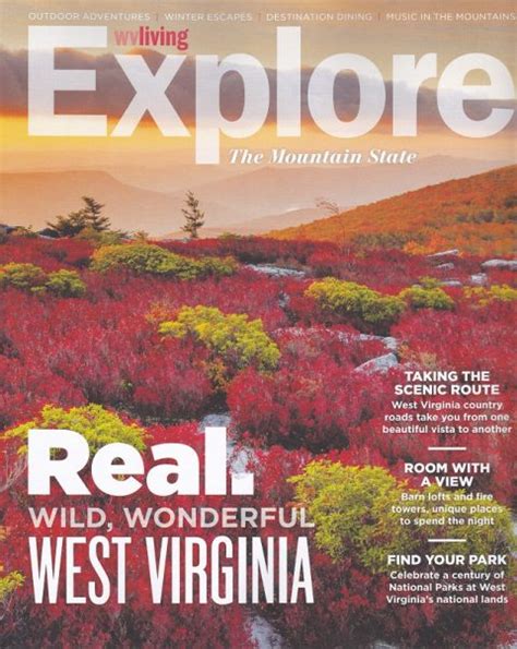 Wild Wonderful West Virginia Announces The Arrival Of Magazine Style