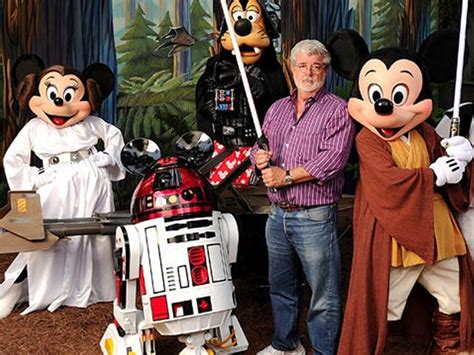 George Lucas Disses New Star Wars Calls Disney White