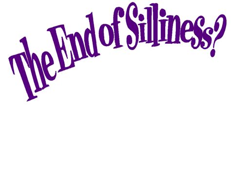 The End Of Silliness Logo By Ianandart Back Up 3 On Deviantart