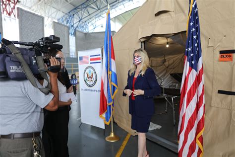 Us Ambassador To Costa Rica Sharon Day Delivered Three Field