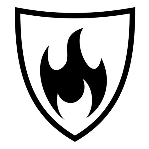 Fire Shield Icon Game