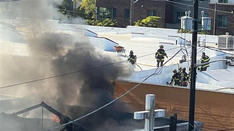 Crews Fight Warehouse Fire In Seattles Chinatown International