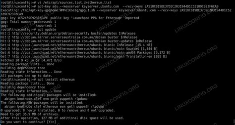 Cpu mining is extrememly inefficient i was mining an an 8 core machine for 3 days and didn't mine a block, but it is chance based so your results may it is made complicated due to the ubuntu vm images only creating disks of 30gb which isn't large enough to hold the ethereum blockchain. Ethereum Mining on Ubuntu 18.04 and Debian - LinuxConfig.org