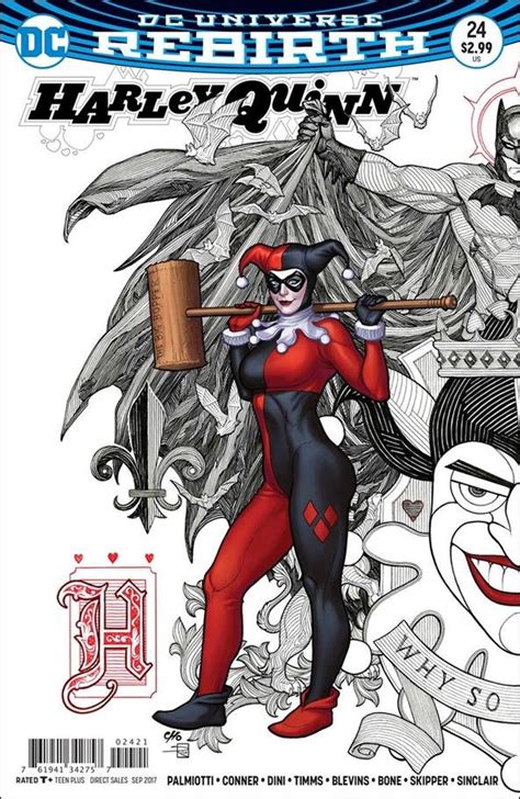 Harley Quinn 24 Frank Cho Variant Cover 2017 Vfnm Dc Comics
