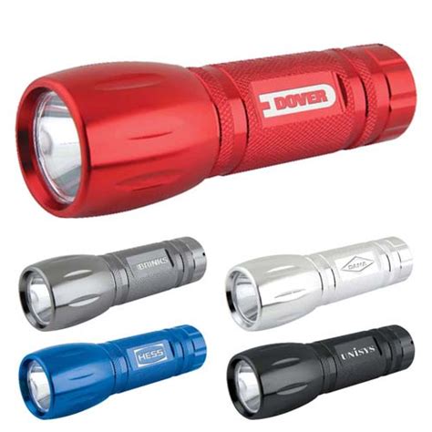 Custom Printed Pocket Aluminum Flashlights Metal Flashlights