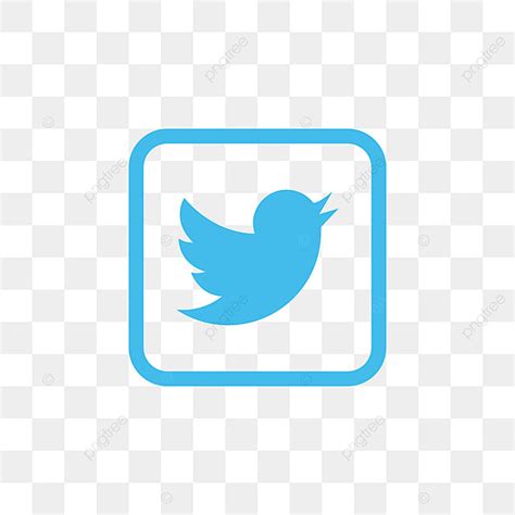 Social Media Twitter Vector Hd Images Twitter Social Media Icon Design