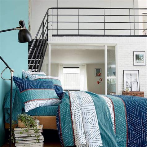 Soucieuse de qualit au juste prix, le catalogue francoise saget propose couvre lit bleu marine pour lit pers. Housse de couette - Linge de lit | Françoise Saget en 2020 ...
