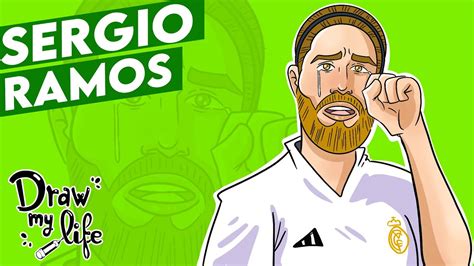 Sergio Ramos ⭐ ⚽ La Historia De La Leyenda Del Real Madrid Draw My
