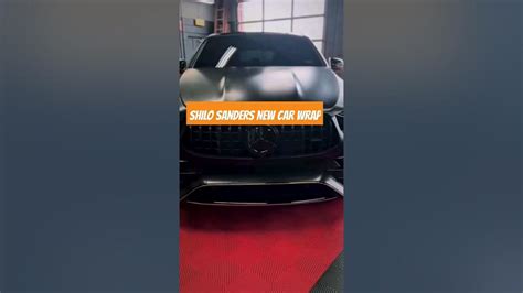 Shilo Sanders New Car Wrap 🤯 ️ Amazing Shilosanders Coachprime Shedeursanders Cubuffs