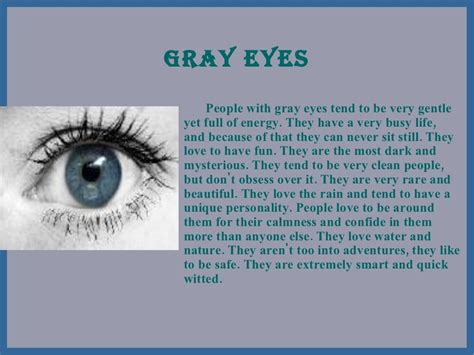 What Does Your Eye Color Say About You Grey Green Eyes Gray Eyes