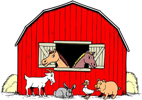 Pictures Of Cartoon Farm Animals