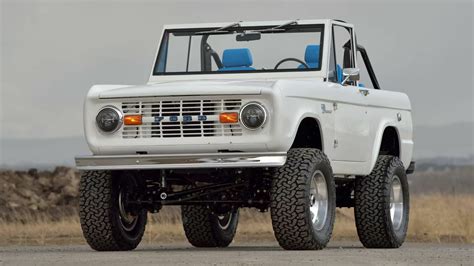 Classic Ford Bronco Restomod Blends Vintage Beauty With Modern Coyote