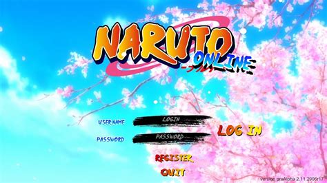 New Version Of My Naruto Mmo Youtube