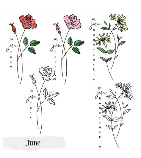June Birth Flowers